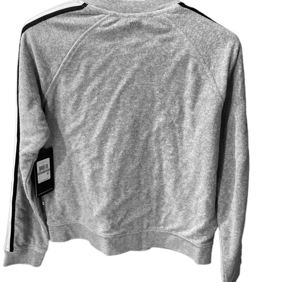 Marc New York Striped Sleeve Terry Track Jacket - Picture 8 of 16